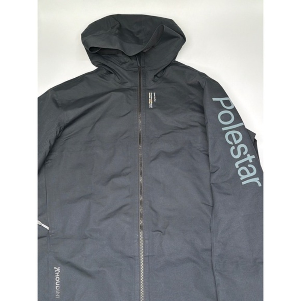 Houdini Polestar Crew Wear Mens Waterproof Breathable Long Jacket Black‎